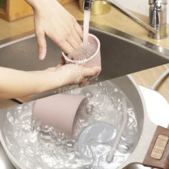 Haakaa Jolly Hippo Silicone Sippy Cup 1 Pk -Tiny Baby Essentials Store BHK151 6