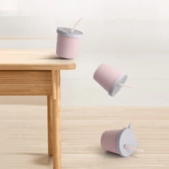 Haakaa Jolly Hippo Silicone Sippy Cup 1 Pk -Tiny Baby Essentials Store BHK151 7