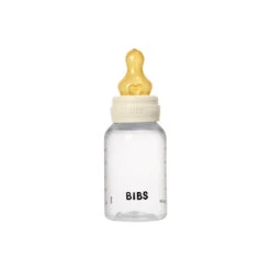 BIBS Baby Bottle | Latex Nipple 17 BIBS Baby Bottle | Latex Nipple -Tiny Baby Essentials Store BIBS ivory baby bottle wtihlatex nipple