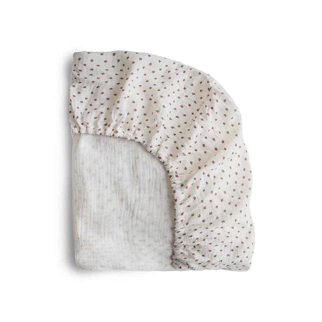 Mushie Mini Crib Sheet 12 Mushie Mini Crib Sheet - Image 12