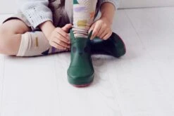 Kerran Rain Boots | Green -Tiny Baby Essentials Store BOXBOkerranbootgreenalt1