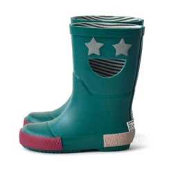Wistiti Star Rain Boots | Green