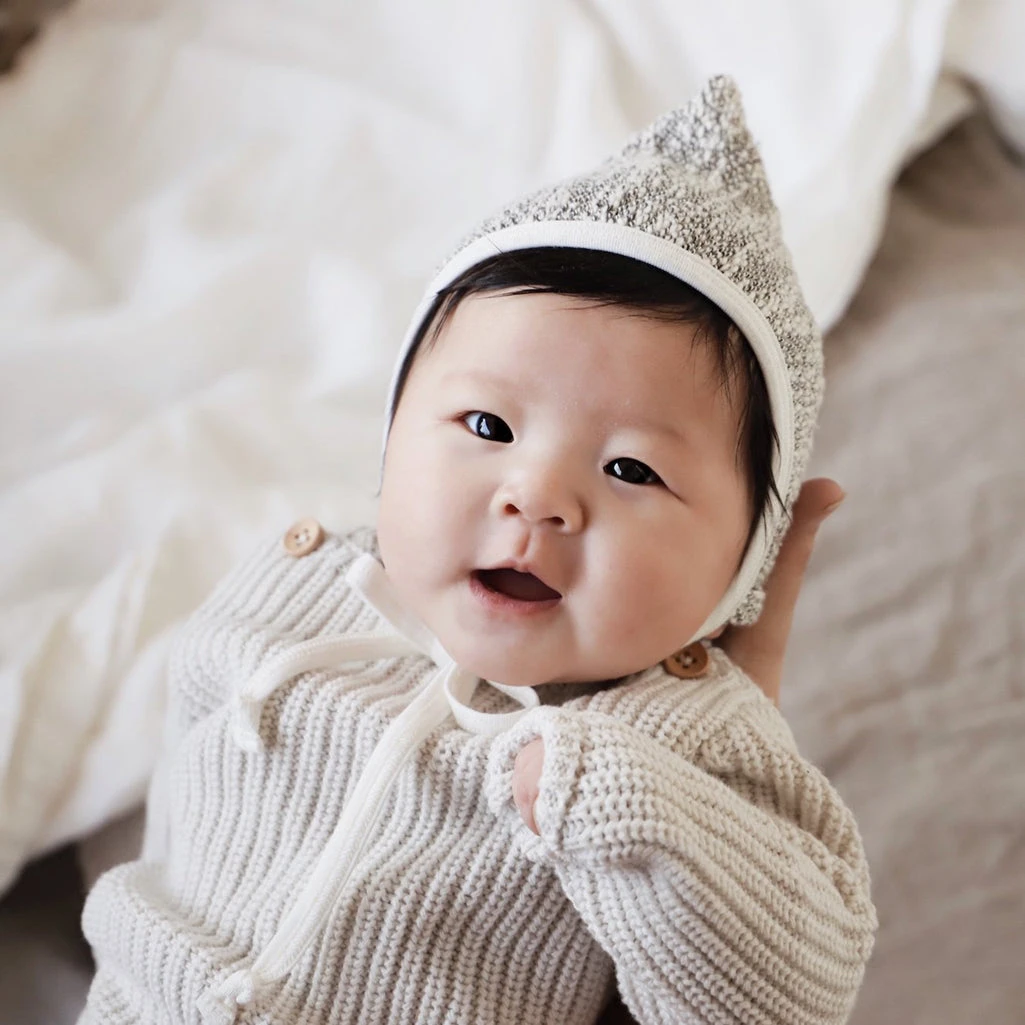 Bebe Terry Bandit Baby Bonnet 3 Bebe Terry Bandit Baby Bonnet - Image 3