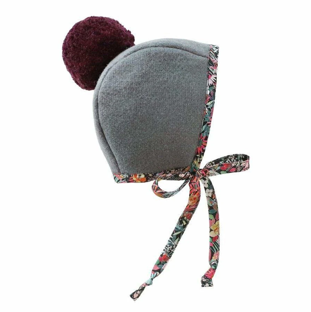 Pom Baby Bonnet 2 Pom Baby Bonnet - Image 2