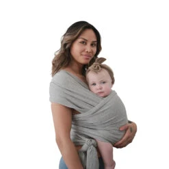 Mushie Baby Wrap -Tiny Baby Essentials Store BabyWrap GreyMelange 2076x a6352d5c be07 491a 8ec7 d4990e40105d