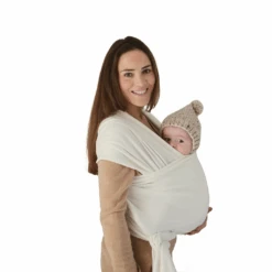Mushie Baby Wrap -Tiny Baby Essentials Store BabyWrap Ivory