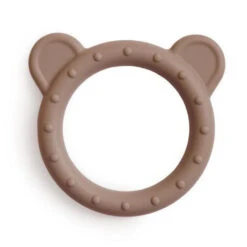 Mushie Teething Ring -Tiny Baby Essentials Store Bear Teether Natural 600x e4433547 caa1 47d7 a268 77481c3f7a9f