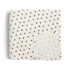Mushie Organic Cotton Swaddle Blanket 27 Mushie Organic Cotton Swaddle Blanket -Tiny Baby Essentials Store Black Daisy Swaddle scaled 077d0038 5ff2 4043 bb87 1bba0ca1d73b