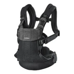 Babybjorn Harmony Baby Carrier -Tiny Baby Essentials Store Black front harmony babybjorn prod1