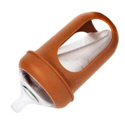 Boon Nursh Bottle | 3+ Month -Tiny Baby Essentials Store Boon silicone baby bottle speckled nursh bottle