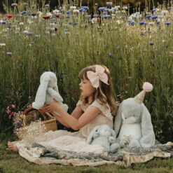 Little Nibble Bunny | Gray -Tiny Baby Essentials Store Bunnies by the bay little nibble bunny gray 12 inch