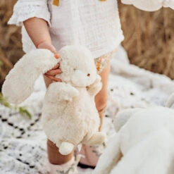 Tiny Nibble Bunny | Cream 5 Tiny Nibble Bunny | Cream -Tiny Baby Essentials Store Bunnies Bay Tiny Cream Bunny Lifestyle1