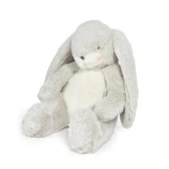 Little Nibble Bunny | Gray -Tiny Baby Essentials Store Bunny by the bay little nibble 12inch bunny gray stuff animal