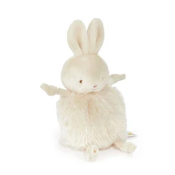 Rutabaga Roly Poly Bunny -Tiny Baby Essentials Store Bunny by the bay rutabage roly poly white bunny stuffed animal
