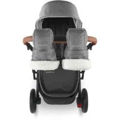 UPPAbaby CozyHandmuffs 23 UPPAbaby CozyHandmuffs -Tiny Baby Essentials Store CHM21 GRY onCRUZV2 GRY Reversed Above Cuff 3144x4822 d532a64