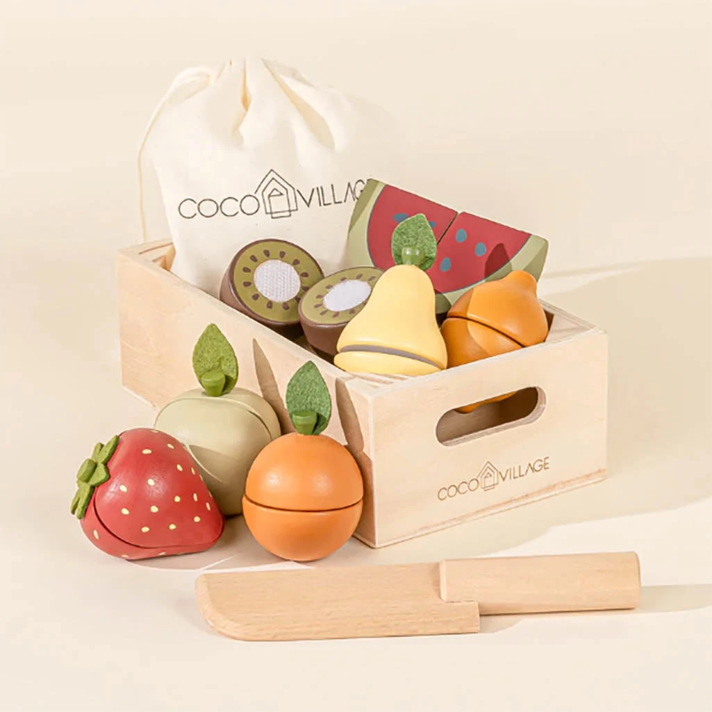 Wooden Grocery Playset | Fruit 1 Wooden Grocery Playset | Fruit