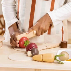 Wooden Vegetables -Tiny Baby Essentials Store COCO VILLAGE PRETEND GROCERY PLAYcopy