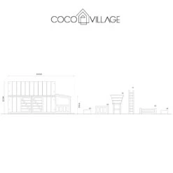 Wooden Farm & Accessories Set 13 Wooden Farm & Accessories Set -Tiny Baby Essentials Store COCO VILLAGE WOODEN FARM DIMENSIONS