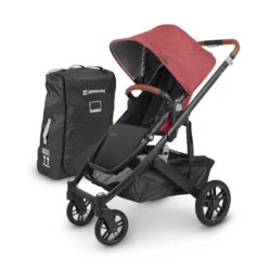 Uppababy Cruz V2 Stroller + Travel Bag -Tiny Baby Essentials Store CRUZ23 LCY TravelBag