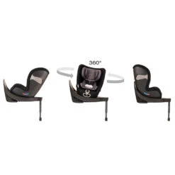 CYBEX Outlet Sirona S Convertible Car Seat -Tiny Baby Essentials Store CYBEXSironaSPremiumBlack 360RotatableSeat f667a781 1889 4835 87d4 9432cfd0f9f0