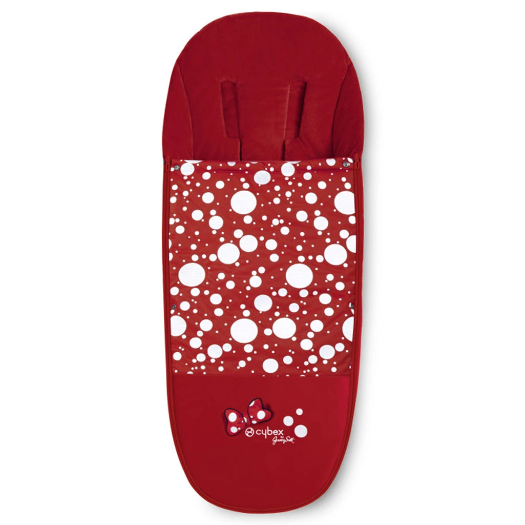 CYBEX Petticoat Red Footmuff 1 CYBEX Petticoat Red Footmuff