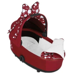 CYBEX Petticoat Red Mios Lux Carry Cot -Tiny Baby Essentials Store CYBEXmiosluxpriamcarrycotpetticoatredalt2