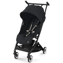 Cybex Libelle 2 Ultra Compact Lightweight Travel Stroller -Tiny Baby Essentials Store CYB 24 INT y045 Libelle BLK MGBL print medium 3a0b7d9e a2ff 4b45 b501 e9f315807e2c