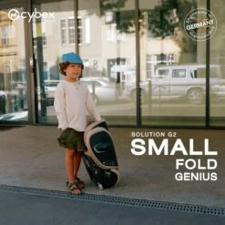 CYBEX Solution G2 Folding Travel High-Back Booster -Tiny Baby Essentials Store CYB 24 US Solution G2 KV Main Square screen HD