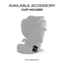CYBEX Solution G2 Folding Travel High-Back Booster -Tiny Baby Essentials Store CYB 24 US y045 SolutionG2 MOOB Plus CupHolder GreyedOut print medium 72a42b00 3ae8 4876 bfdf 35710b8d31b2