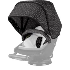 Orbit Baby Stroller Canopy In Mosaic Black
