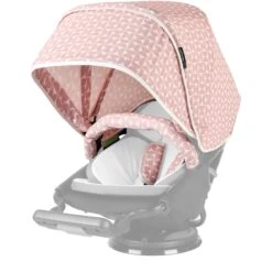 Orbit Baby Stroller Canopy In Mosaic Blush