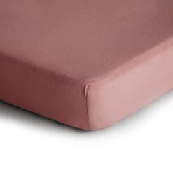 Mushie Mini Crib Sheet 26 Mushie Mini Crib Sheet -Tiny Baby Essentials Store Cedar CribSheet Bed1