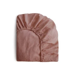 Mushie Mini Crib Sheet 32 Mushie Mini Crib Sheet -Tiny Baby Essentials Store Cedar MiniCribSheet Folded1