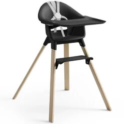 Stokke Clikk High Chair -Tiny Baby Essentials Store Clikk Tray Natural Black Harness Cnfg 2 eCom