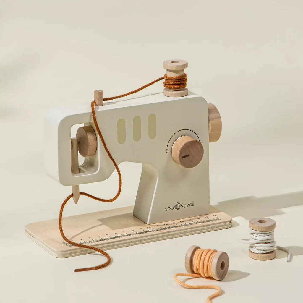 Wooden Sewing Machine Playset 5 Wooden Sewing Machine Playset - Image 5
