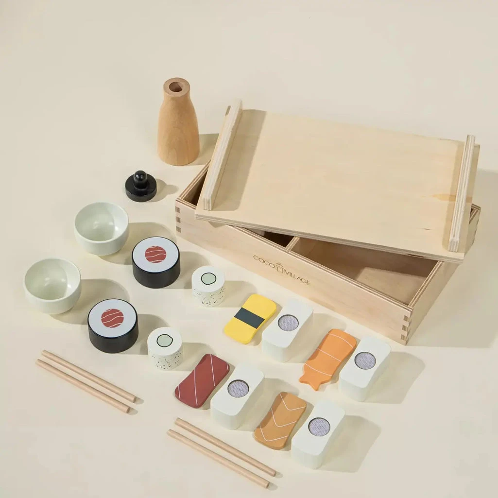 Wooden Sushi Playset 2 Wooden Sushi Playset - Image 2