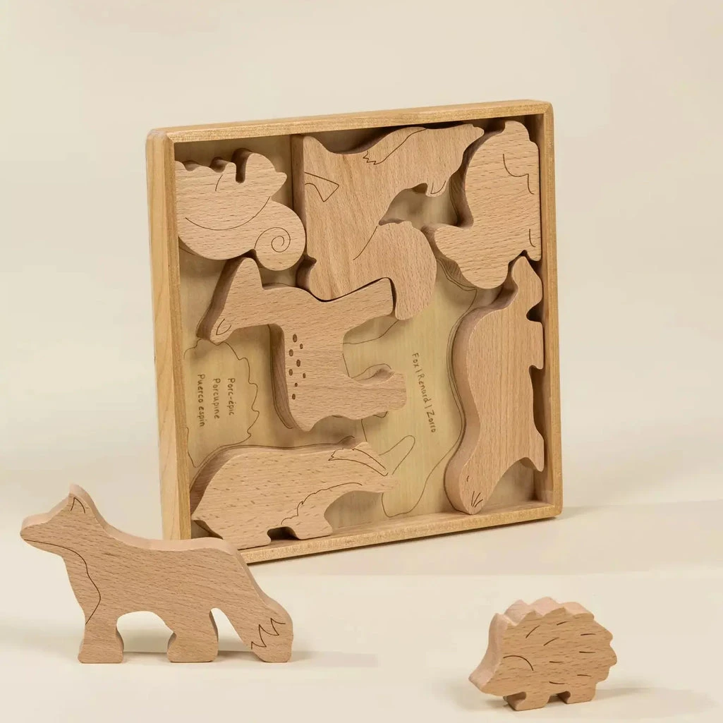 Wooden Balance Puzzle - Forest 4 Wooden Balance Puzzle - Forest - Image 4