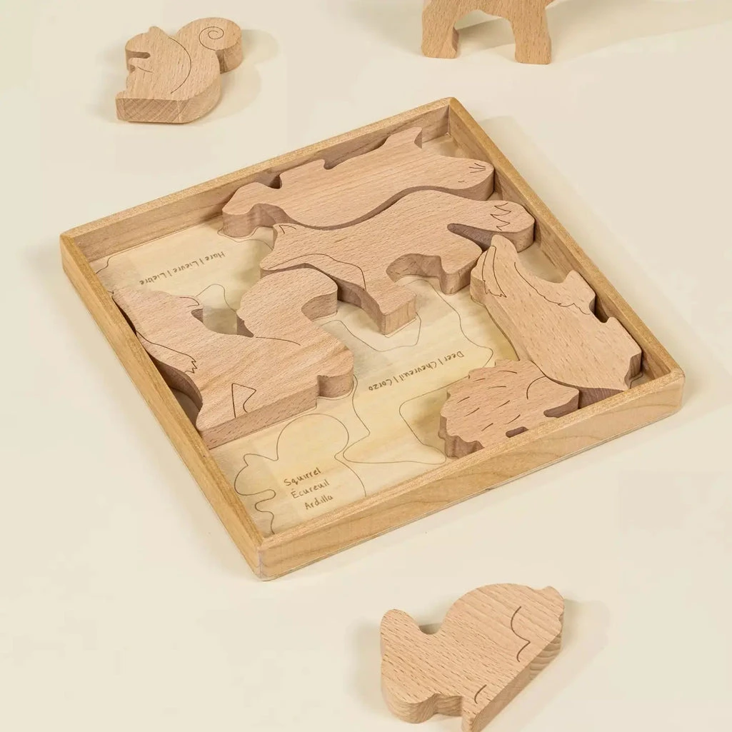 Wooden Balance Puzzle - Forest 2 Wooden Balance Puzzle - Forest - Image 2