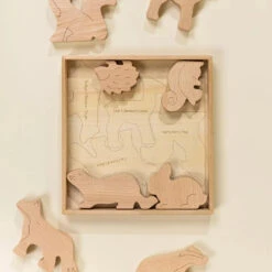 Wooden Balance Puzzle - Forest 7 Wooden Balance Puzzle - Forest -Tiny Baby Essentials Store Coco Village forest balance wooden puzzle webp