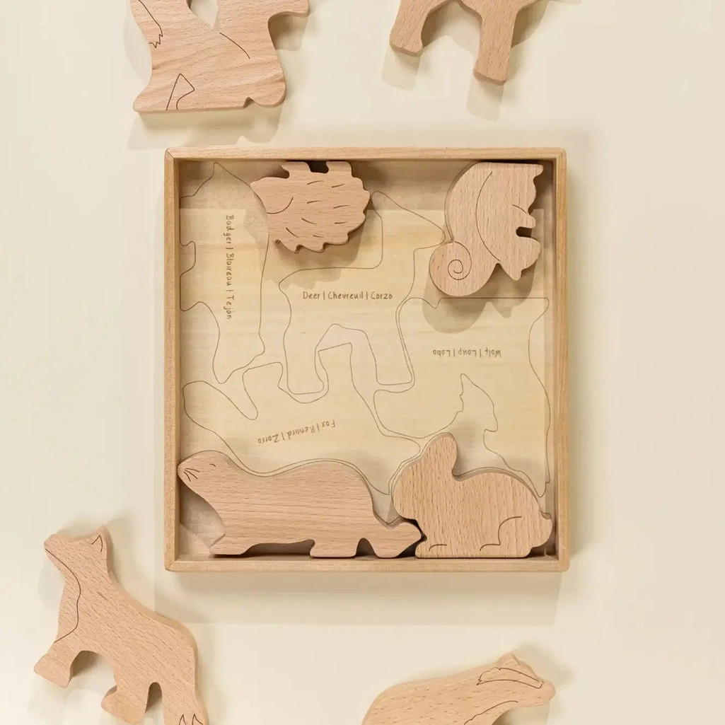 Wooden Balance Puzzle - Forest 3 Wooden Balance Puzzle - Forest - Image 3