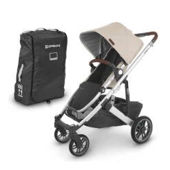 Uppababy Cruz V2 Stroller + Travel Bag -Tiny Baby Essentials Store CruzV2Declan TravelBag