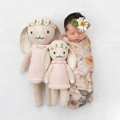 Hannah The Bunny | Blush 13 Hannah The Bunny | Blush -Tiny Baby Essentials Store Cudddle and kind hannah the bunny blush