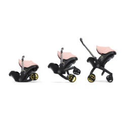 Doona Infant Car Seat And Stroller With Base -Tiny Baby Essentials Store DoonaBlushPink 4