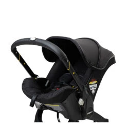 Doona Midnight Infant Car Seat And Stroller With Base -Tiny Baby Essentials Store DoonaMidnight HandleCover 1 433 Flipped