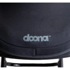 Doona Midnight Infant Car Seat And Stroller With Base -Tiny Baby Essentials Store Doona Midnight CanopyCloseup 1 463