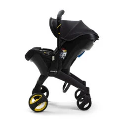 Doona Midnight Infant Car Seat And Stroller With Base -Tiny Baby Essentials Store Doona Midnight US SideHandleup 1 307