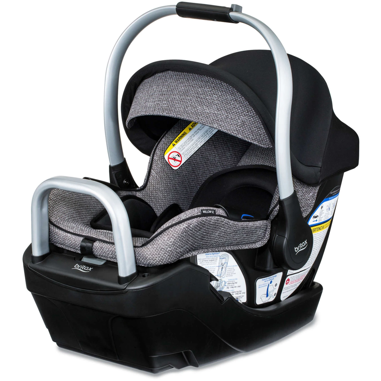 Britax Willow SC Infant Car Seat With Alpine Base 3 Britax Willow SC Infant Car Seat With Alpine Base - Image 3