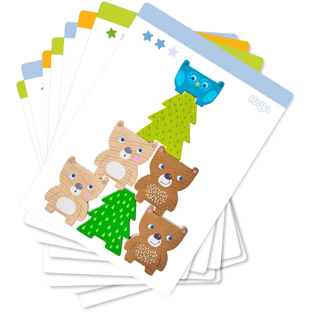 Haba Forest Friends Stacking Toy 3 Haba Forest Friends Stacking Toy - Image 3