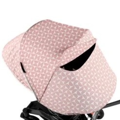Orbit Baby Stroller Canopy In Mosaic Blush -Tiny Baby Essentials Store G5 Stroller Canopy Blush Mod Mosaic 4