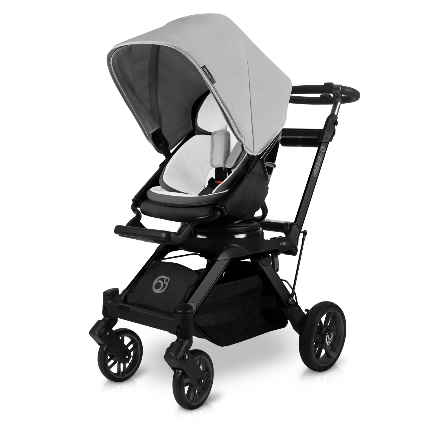 Orbit Baby Stroller Canopy In Fog 2 Orbit Baby Stroller Canopy In Fog - Image 2